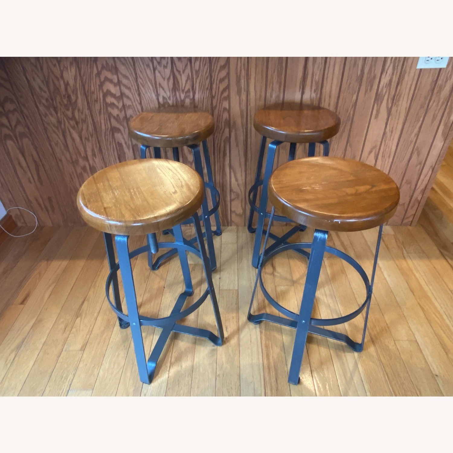 West Elm Swivel Stools Set Of 4 2 West Elm Swivel Stools Set Of 4 - Image 2