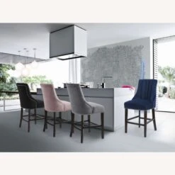 Other Counter Stool In Black Velvet W/Espresso Wood Legs -Othee Home Shop 1500 1500 frame 0 2011