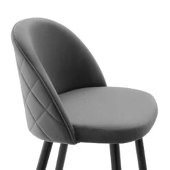 Other Counter Stool In Gray Velvet W/ Diamond Patterns 17 Other Counter Stool In Gray Velvet W/ Diamond Patterns -Othee Home Shop 1500 1500 frame 0 2022