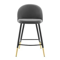 Other Counter Stool In Gray Velvet W/ Diamond Patterns 18 Other Counter Stool In Gray Velvet W/ Diamond Patterns -Othee Home Shop 1500 1500 frame 0 2023