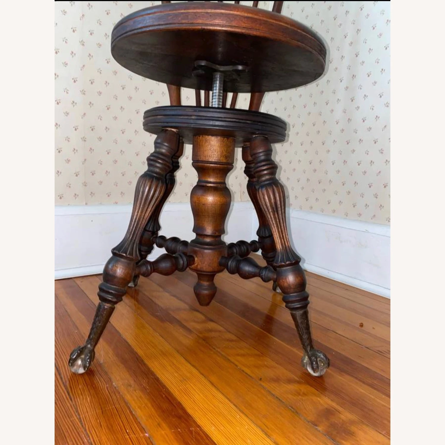 Victorian Piano Stool 9 Victorian Piano Stool - Image 9