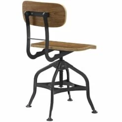 Other Stool In Brown Bentwood W/ Steel Swag Legs Finish -Othee Home Shop 1500 1500 frame 0 2045