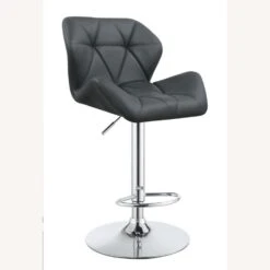 Other Bar Stool In Grey Leatherette W/ Foot Pedestal -Othee Home Shop 1500 1500 frame 0 2054