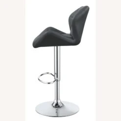 Other Bar Stool In Grey Leatherette W/ Foot Pedestal -Othee Home Shop 1500 1500 frame 0 2056