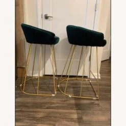 Other Set Of Two Green Velvet And Brass Stool Chairs -Othee Home Shop 1500 1500 frame 0 2066
