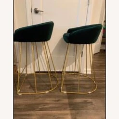 Other Set Of Two Green Velvet And Brass Stool Chairs -Othee Home Shop 1500 1500 frame 0 2067