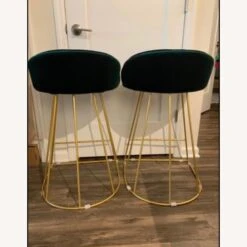 Other Set Of Two Green Velvet And Brass Stool Chairs -Othee Home Shop 1500 1500 frame 0 2069