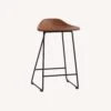 Pottery Barn Brenner Leather Counter Stool
