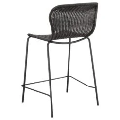 Other Counter Stool In Brown Rattan With Sandy Black Legs -Othee Home Shop 1500 1500 frame 0 2156