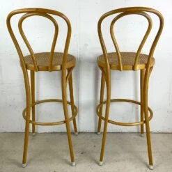 Vintage Modern Cane Seat Barstools- A Pair -Othee Home Shop 1500 1500 frame 0 2220