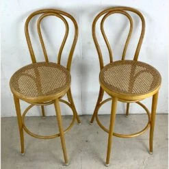Vintage Modern Cane Seat Barstools- A Pair -Othee Home Shop 1500 1500 frame 0 2224