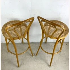 Vintage Modern Cane Seat Barstools- A Pair -Othee Home Shop 1500 1500 frame 0 2231