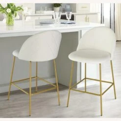 Velvet Diamond Quilted - White/Beige & Gold -Othee Home Shop 1500 1500 frame 0 2255