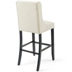 Other Bar Stool In Beige Polyester Fabric W/Sleek Curves -Othee Home Shop 1500 1500 frame 0 2261