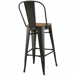 Other Bar Stool In Bamboo Seat & Brown Steel Finish -Othee Home Shop 1500 1500 frame 0 2285