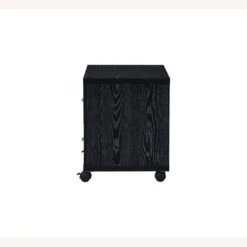 Other CPU Stand In Black Oak W/ Silver Metal Handle -Othee Home Shop 1500 1500 frame 0 234