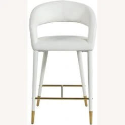 Other Counter Stool In White Faux Leather W/Rounded Back -Othee Home Shop 1500 1500 frame 0 2355