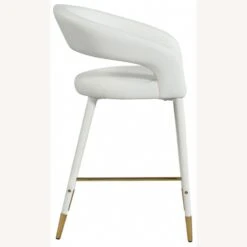 Other Counter Stool In White Faux Leather W/Rounded Back -Othee Home Shop 1500 1500 frame 0 2356