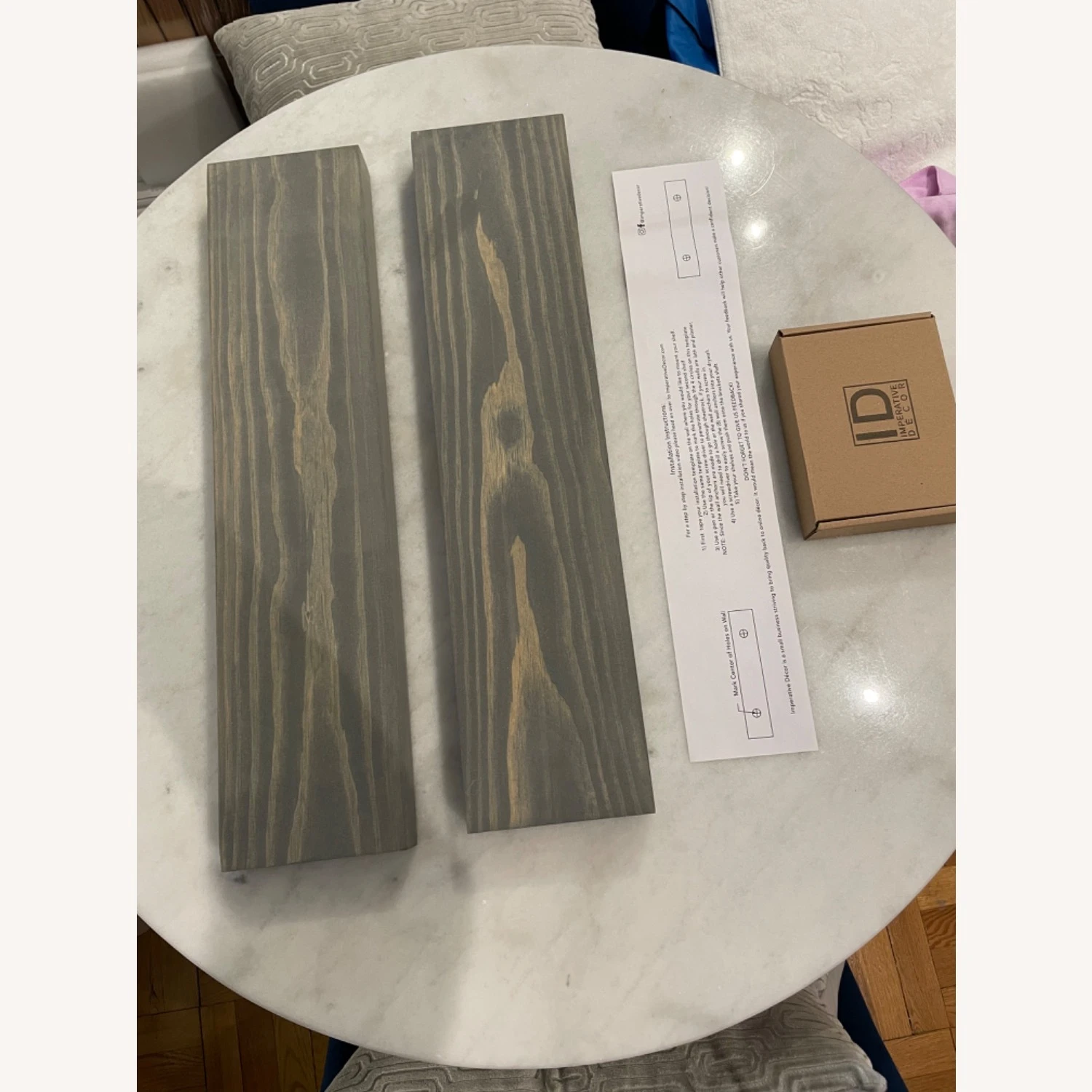 Other 24 Inch Gray Floating Shelves, Set Of 2 6 Other 24 Inch Gray Floating Shelves, Set Of 2 - Image 6