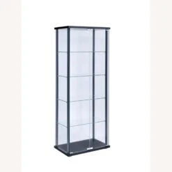Other Curio Cabinet In Black W/ Magnetic Glass Door 8 Other Curio Cabinet In Black W/ Magnetic Glass Door -Othee Home Shop 1500 1500 frame 0 2436