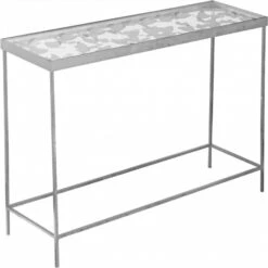 Other Console Table In Silver Foil W/ Butterfly Design -Othee Home Shop 1500 1500 frame 0 247