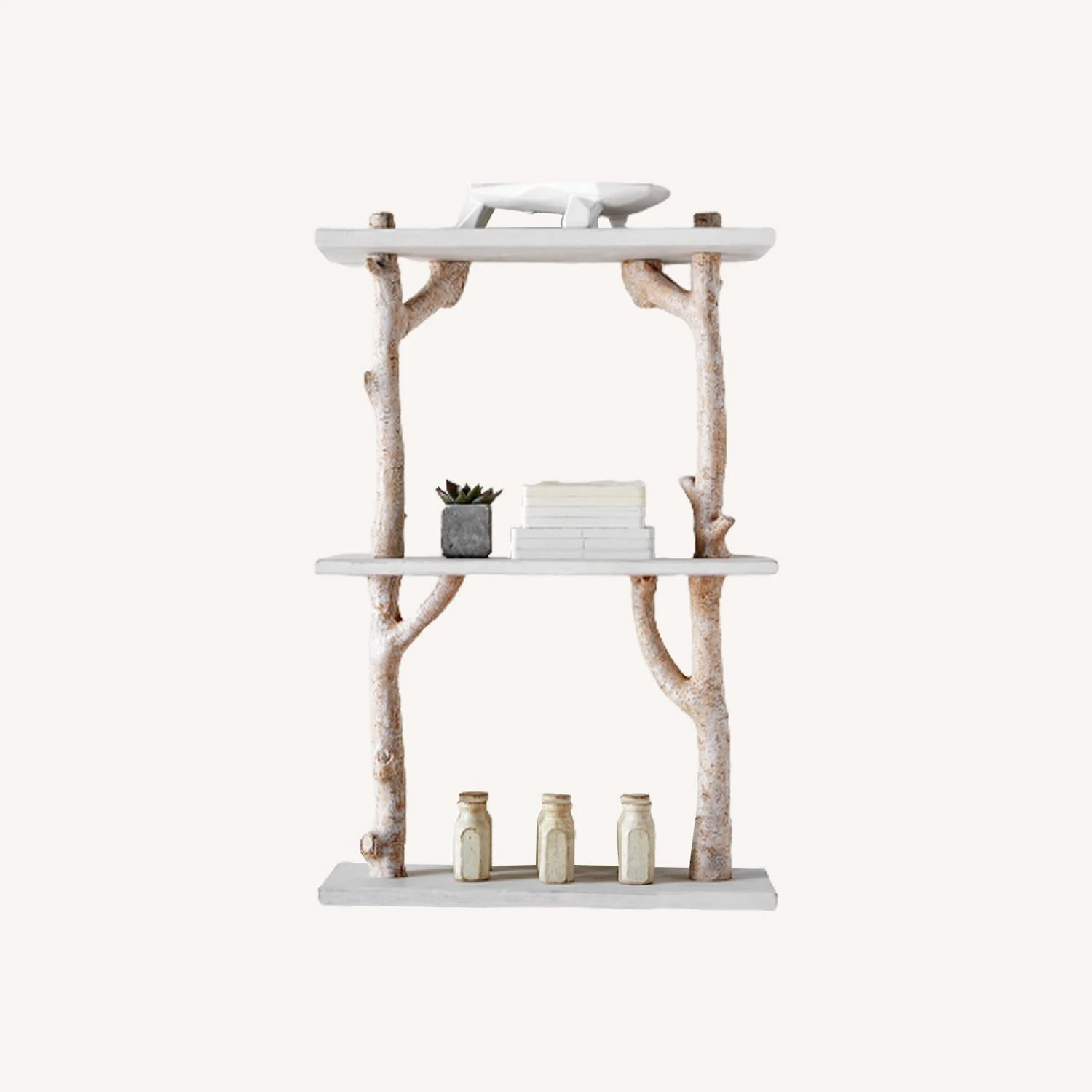 Pottery Barn Birch 3-Tier Shelf 2 Pottery Barn Birch 3-Tier Shelf - Image 2