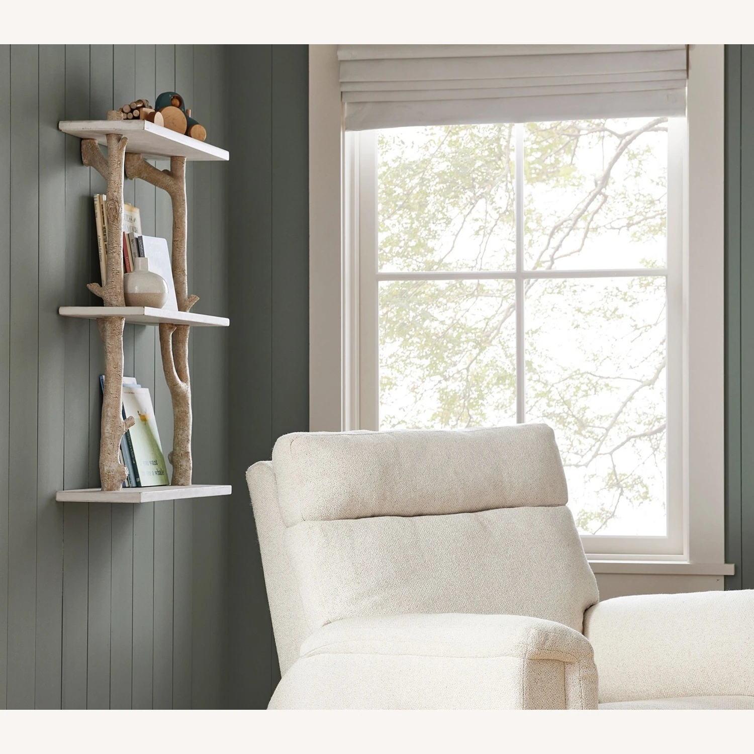 Pottery Barn Birch 3-Tier Shelf 3 Pottery Barn Birch 3-Tier Shelf - Image 3