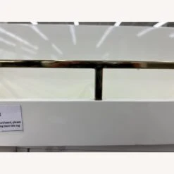 Pottery Barn Gold Polished Cubby Shelf -Othee Home Shop 1500 1500 frame 0 2495