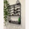 Other Wine Rack - Wall Mounted For 6 Bottles And Glasses