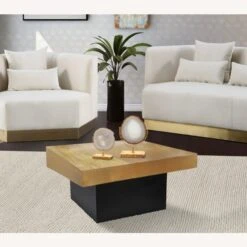 Other Coffee Table In Gold Textured Metal Top Finish -Othee Home Shop 1500 1500 frame 0 2570
