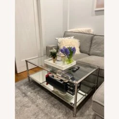 Mirrored Silver Coffee Table