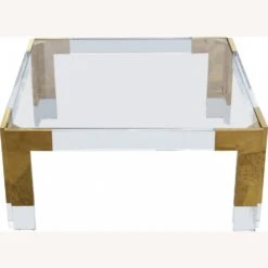 Other Coffee Table In Clear Acrylic & Gold Steel Base -Othee Home Shop 1500 1500 frame 0 2657