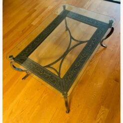 Other Nail Head Bronze - Glass Coffee Table -Othee Home Shop 1500 1500 frame 0 2661