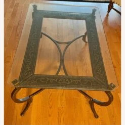 Other Nail Head Bronze - Glass Coffee Table -Othee Home Shop 1500 1500 frame 0 2663