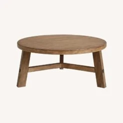 Pottery Barn Rustic Farmhouse Round Coffee Table -Othee Home Shop 1500 1500 frame 0 2678