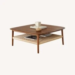 West Elm Chadwick Mid-Century Square Coffee Table