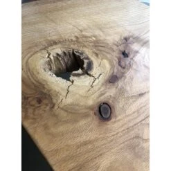 Live Edge Coffee Table Walnut With Hairpin Legs