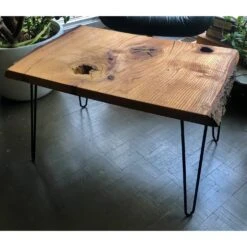 Live Edge Coffee Table Walnut With Hairpin Legs 12 Live Edge Coffee Table Walnut With Hairpin Legs -Othee Home Shop 1500 1500 frame 0 2702