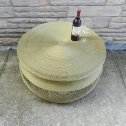 Seventh StaRetail Wire Golden Stool Coffee Table -Othee Home Shop 1500 1500 frame 0 2736