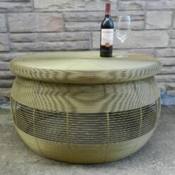 Seventh StaRetail Wire Golden Stool Coffee Table -Othee Home Shop 1500 1500 frame 0 2740