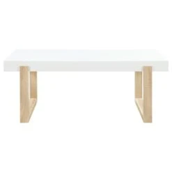 Other Coffee Table In White High Gloss Top & Natural Base -Othee Home Shop 1500 1500 frame 0 2777