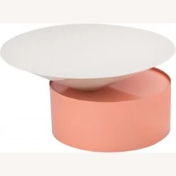 Other Coffee Table In White Top & Pink Metal Base Finish -Othee Home Shop 1500 1500 frame 0 2789