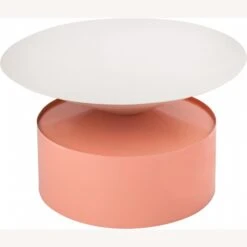 Other Coffee Table In White Top & Pink Metal Base Finish -Othee Home Shop 1500 1500 frame 0 2790