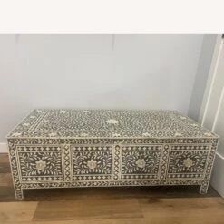 Bone Inlay Coffee Table W/ Drawers -Othee Home Shop 1500 1500 frame 0 2820