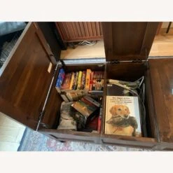 Crate & Barrel Tucker Trunk/ Coffee Table