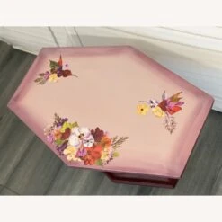 Vintage MCM Hexagon Accent Table 20 Vintage MCM Hexagon Accent Table -Othee Home Shop 1500 1500 frame 0 2857