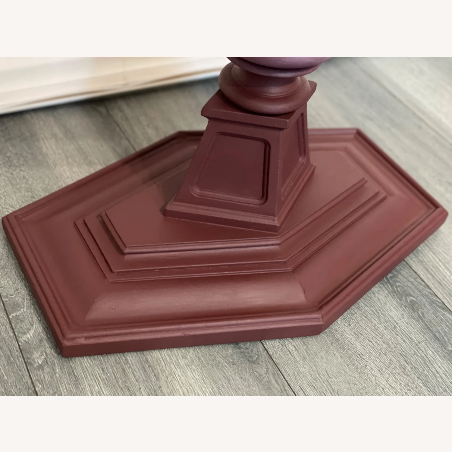 Vintage MCM Hexagon Accent Table 7 Vintage MCM Hexagon Accent Table - Image 7