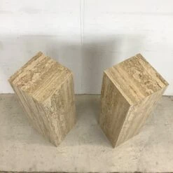 Pair Vintage Modern Faux Stone Display Pedestals -Othee Home Shop 1500 1500 frame 0 2879