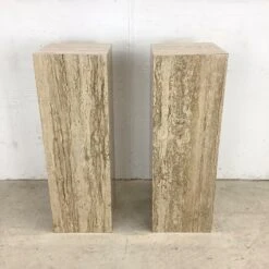 Pair Vintage Modern Faux Stone Display Pedestals -Othee Home Shop 1500 1500 frame 0 2883