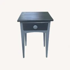 Mid Century Solid Wood Side Table/ Nightstand